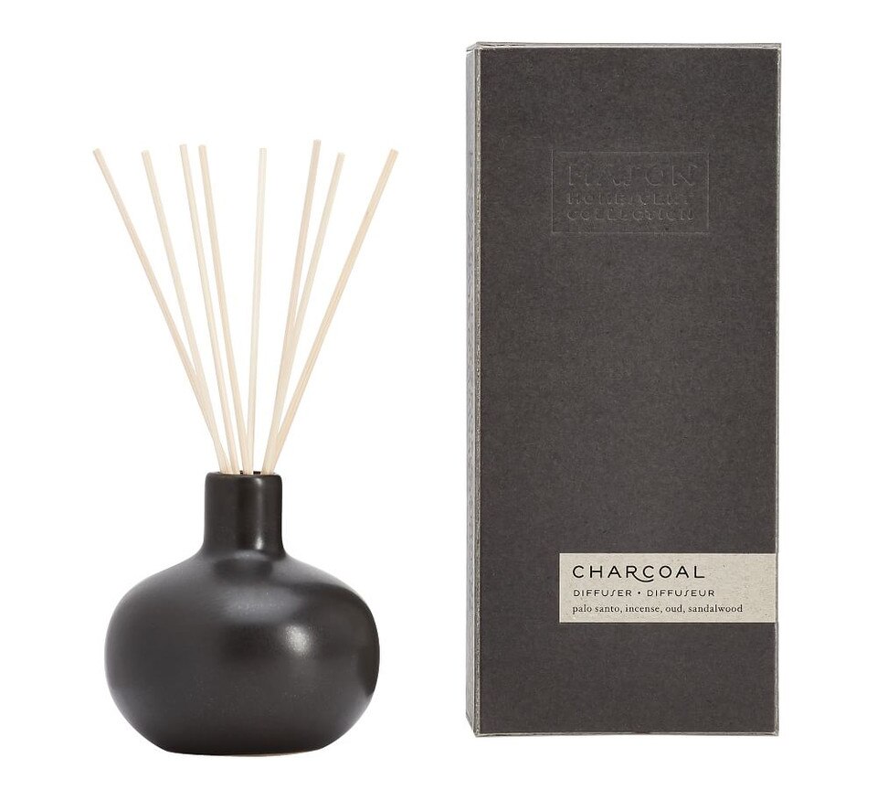 Mason Ceramic Reed Diffuser Black Amber Pottery Barn Australia